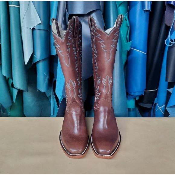 Kimmel Boot Co. Custom Women's Calfskin Western Cowboy Boots US 9-9.5 E (Wide) - Picture 3 of 11
